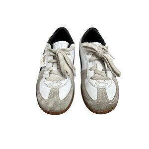 Puma Palermo Athletic Sneakers Size 13 White Black Suede Leather Casual Shoes